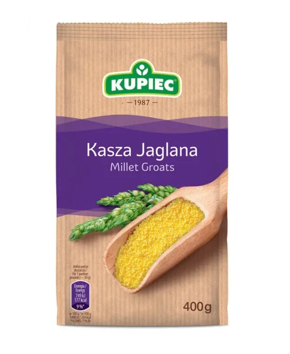 KUPIEC KASZA JAGLANA FOLIO 400G