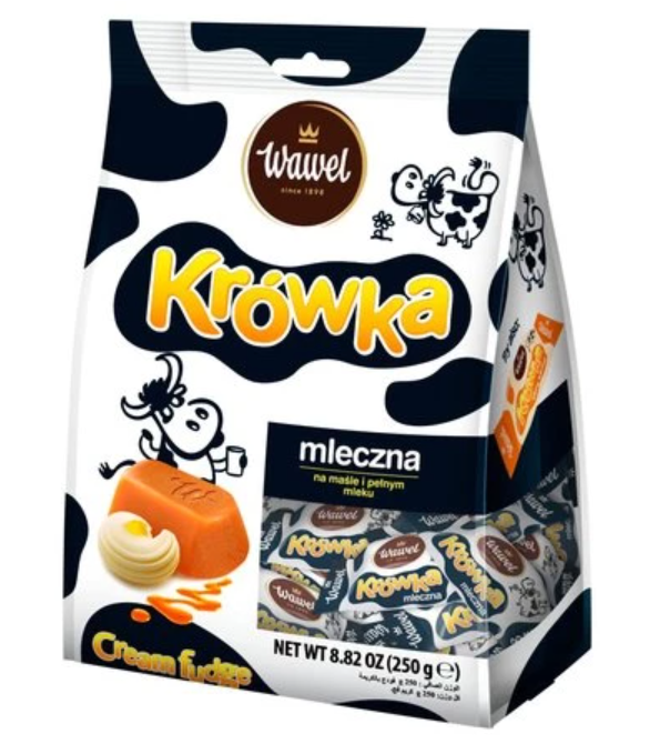 WAWEL CUKIERKI KROWKA MLECZNA 250G