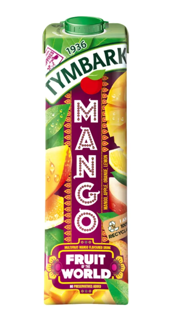 TYMBARK NAPOJ OWOCE SWIATA MANGO-JABLK-POM-CYTR KARTON 1L