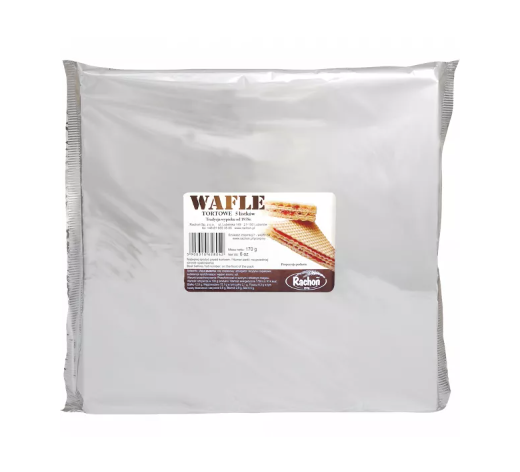 RACHON WAFLE KWADRATOWE METALIZOWANE 170G