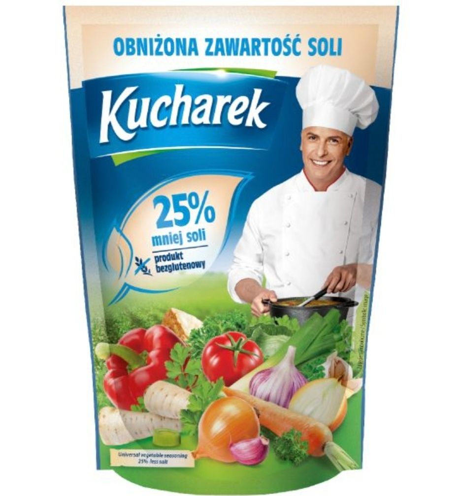 KUCHAREK PRZYPRAWA 25% MNIEJ SOLI 150G