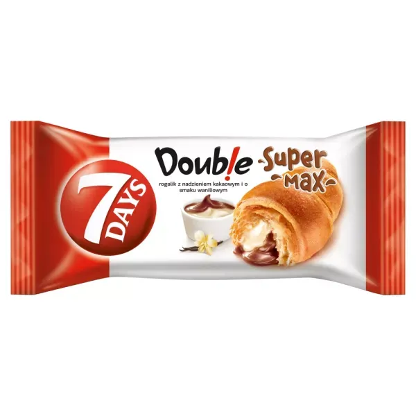 7 DAYS ROGALIK 110G MAX DOUBLE KAKAO I WANILIA