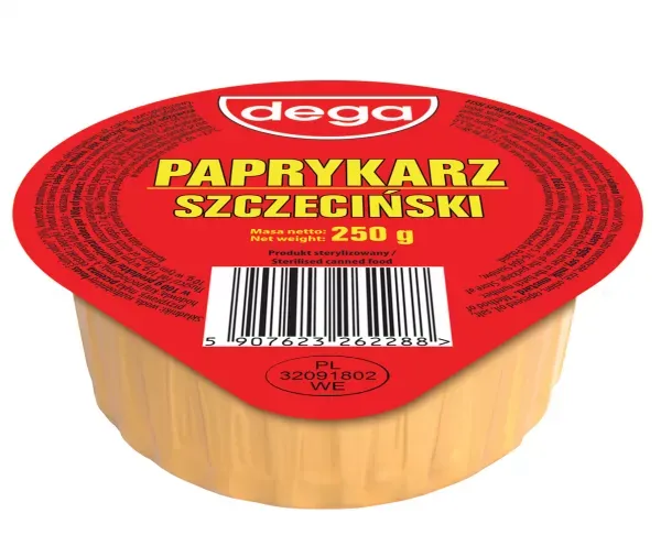 DEGA KONSERWA RYBNO WARZYWNA PAPRYKARZ SZCZECINSKI 250G