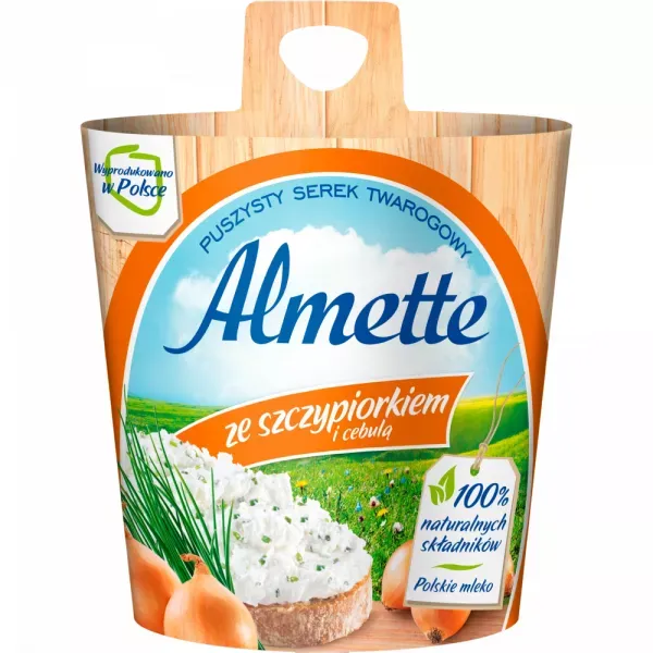 HOCHLAND SEREK SMIETANKOWY ALMETTE ZE SZCZYPIORKIEM 150G