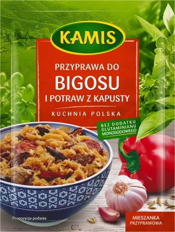 KAMIS PRZYPRAWA DO BIGOSU I POTRAW Z KAPUSTY 20G