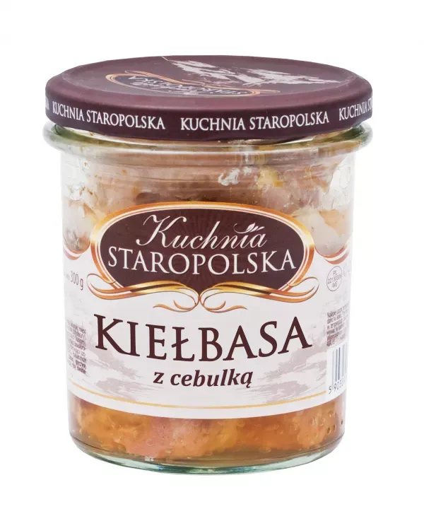 KUCHNIA STAROPOLSKA KONSERWA KIELBASA Z CEBULKA 280G