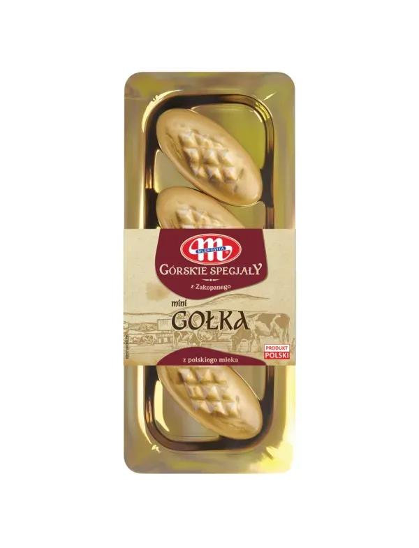 MLEKOVITA SER ZOLTY PORCJA ZAKOPIANSKIE SPECJALY MINIGOLKA 160G