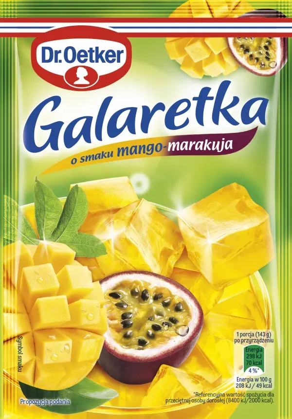 MANGO MARAKUJA GALARETKA DR OETKER 72G