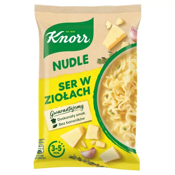 NUDLE SER W ZIOLACH INSTANT ZUPA KNORR61G