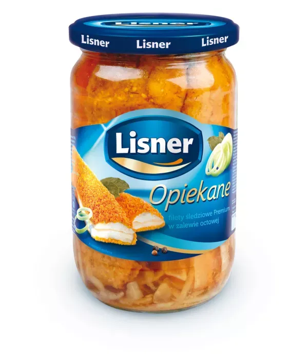 OPIEKANE FILETY SLEDZIOWE LISNER 700G