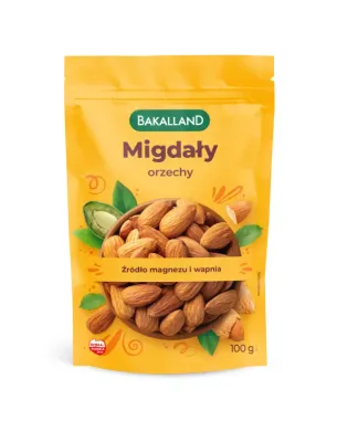 BAKALLAND MIGDALY KALIFORN 100G