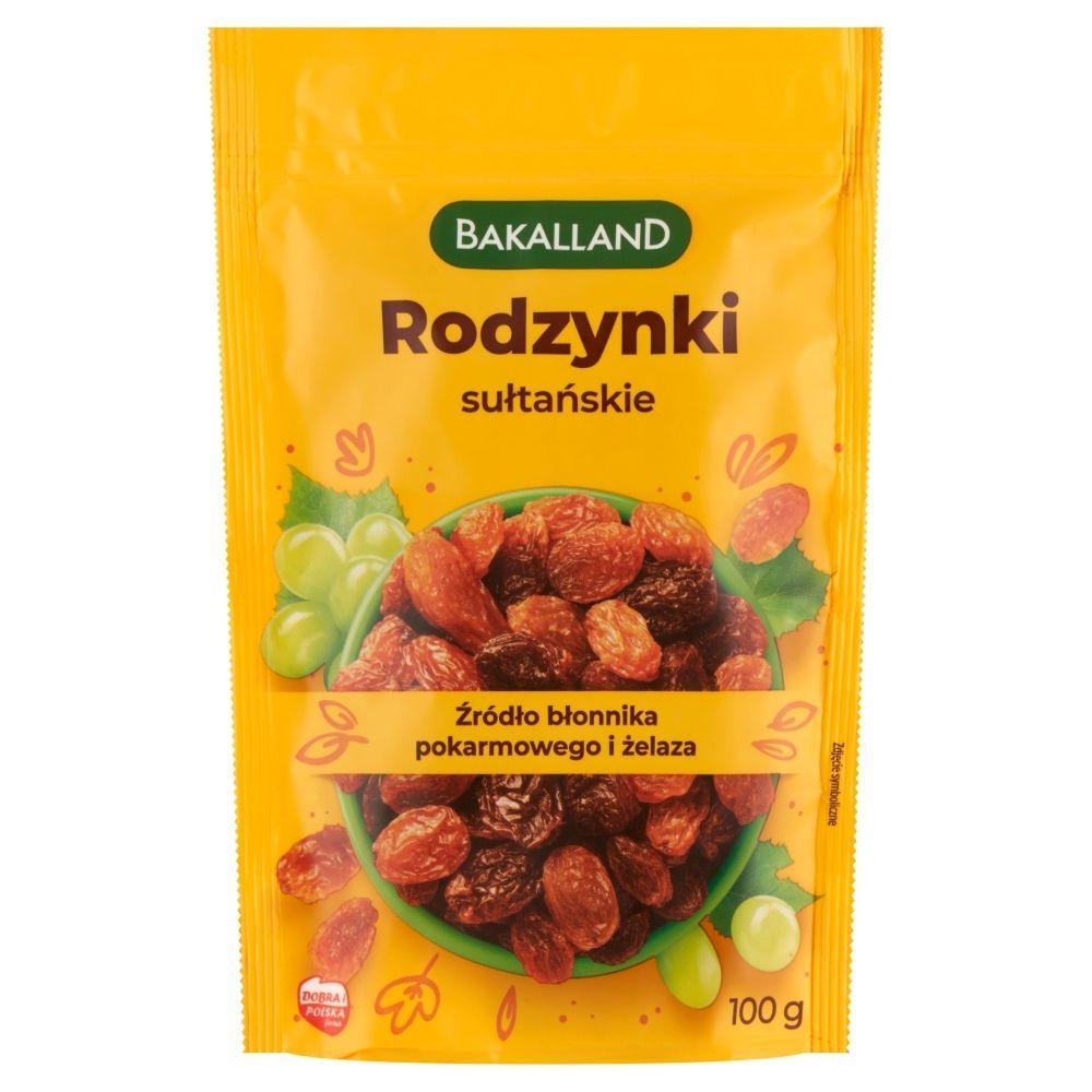 RODZYNKI SULTANSKIE BAKALLAND 100G