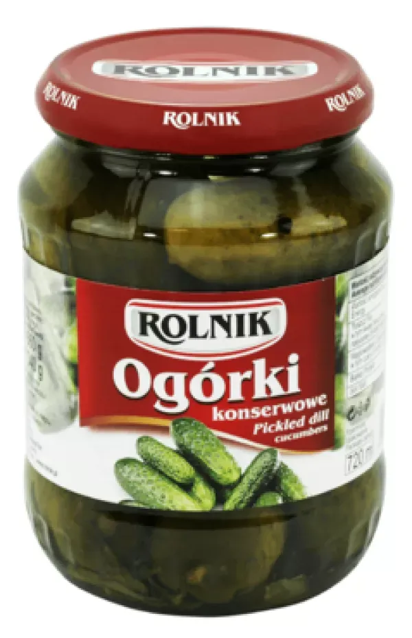 ROLNIK OGORKI KONSERWOWE 720ML