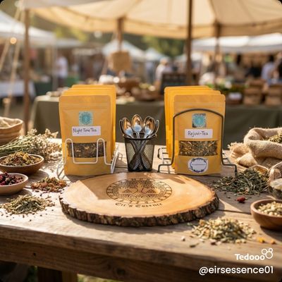 Chamomile tea in tea bags