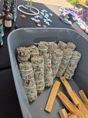 White sage bundles