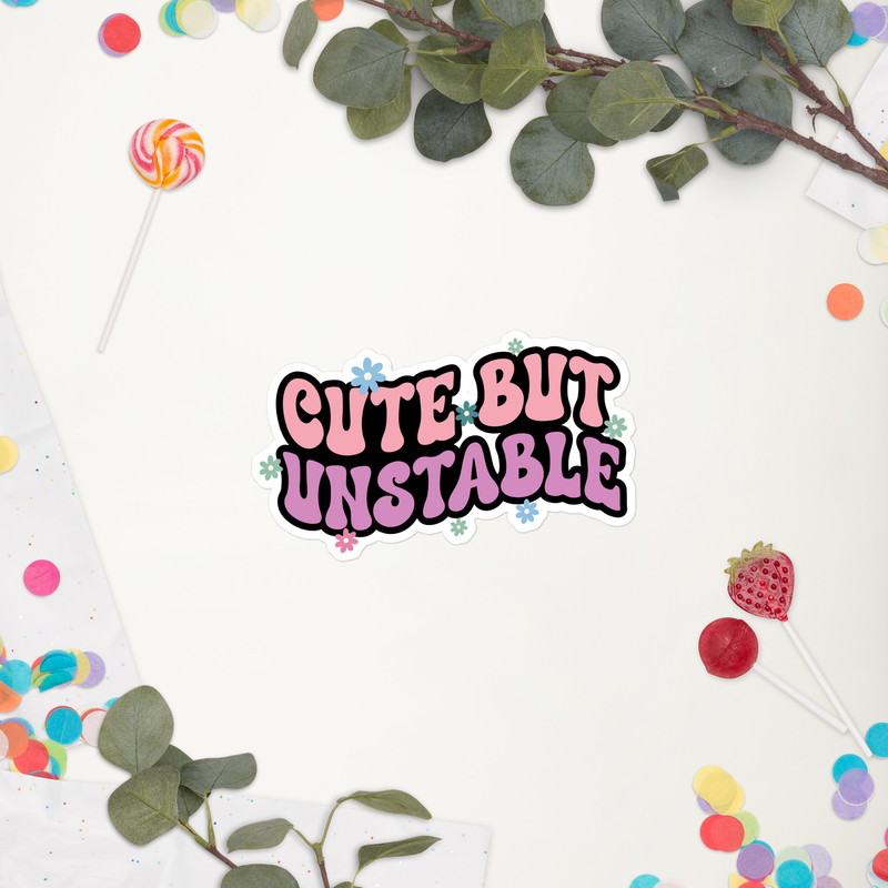 Cute...Bubble-free stickers