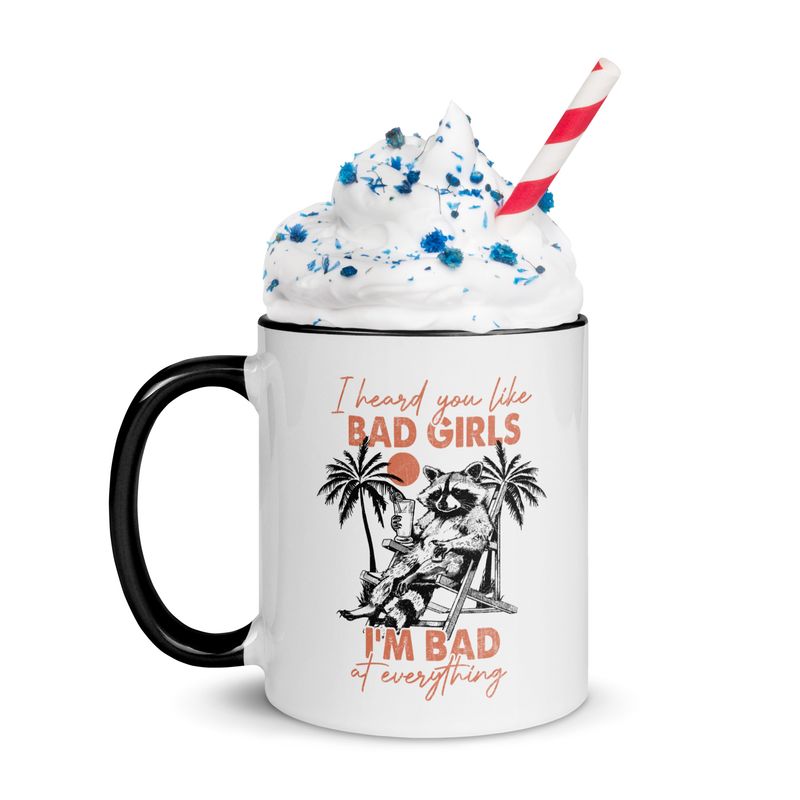 Bad Girls Mug with Color Inside