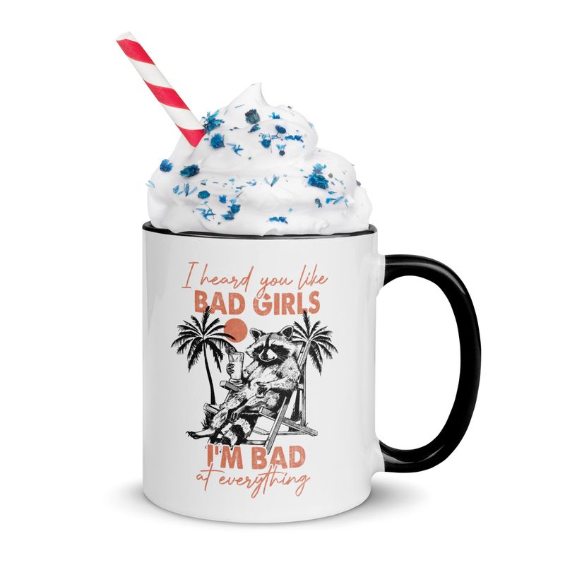 Bad Girls Mug with Color Inside
