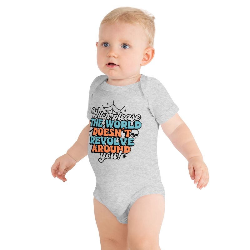 WITCH PLEASE Baby short sleeve one piece