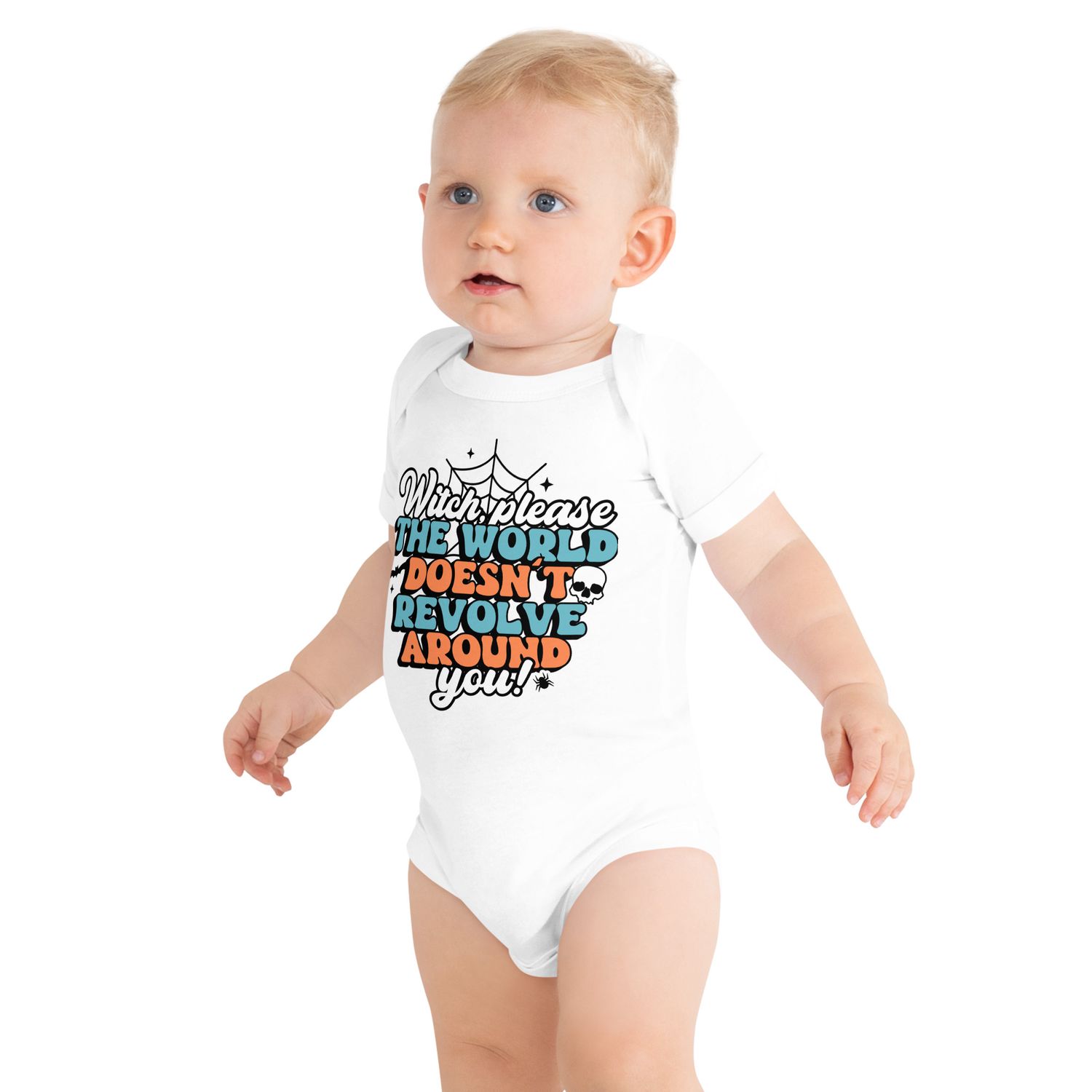 WITCH PLEASE Baby short sleeve one piece
