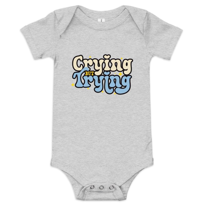 CRY BABY  Short sleeve one piece
