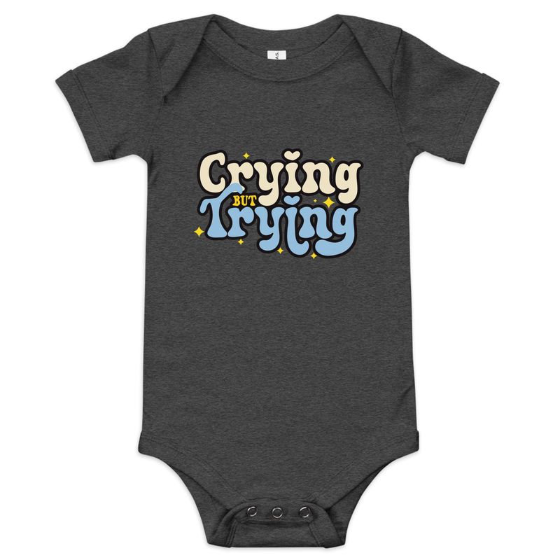 CRY BABY  Short sleeve one piece