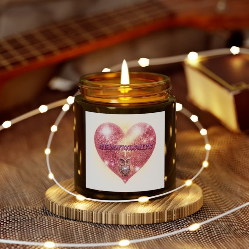 RELATIONSHIPS SPELLS Scented Coconut Mango Candles (4oz, 9oz)