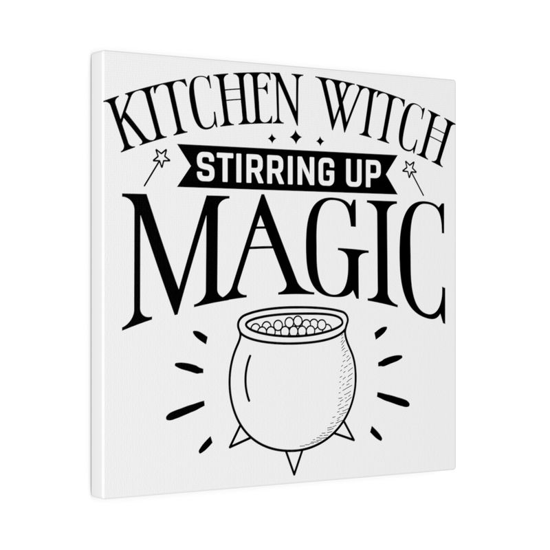 KITCHEN WITCH Wall Art, Matte Canvas, Stretched, 0.75"