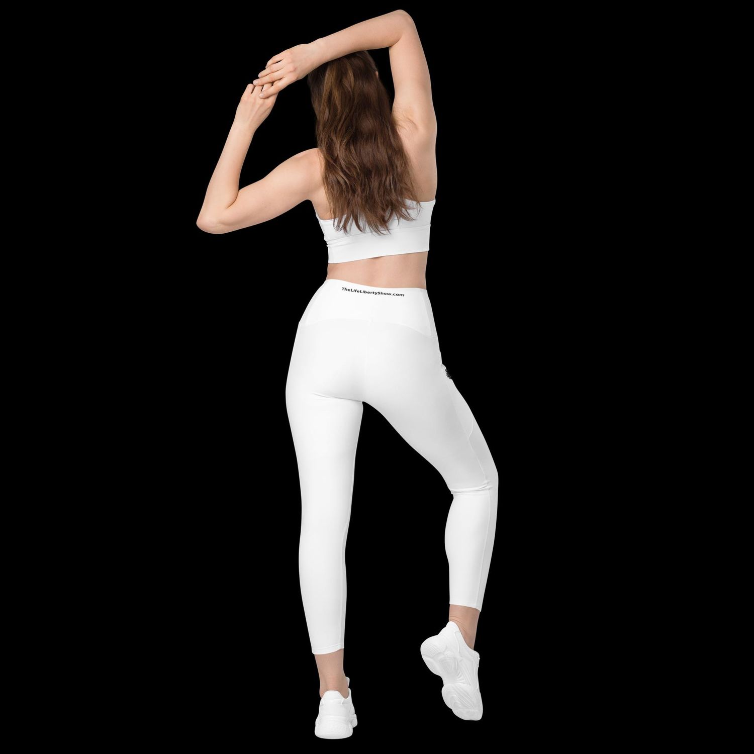 WifeLife Crossover leggings with pockets