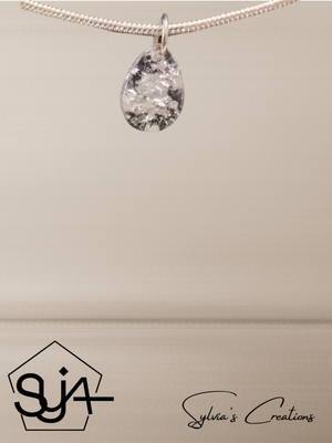 Shimmering Teardrop