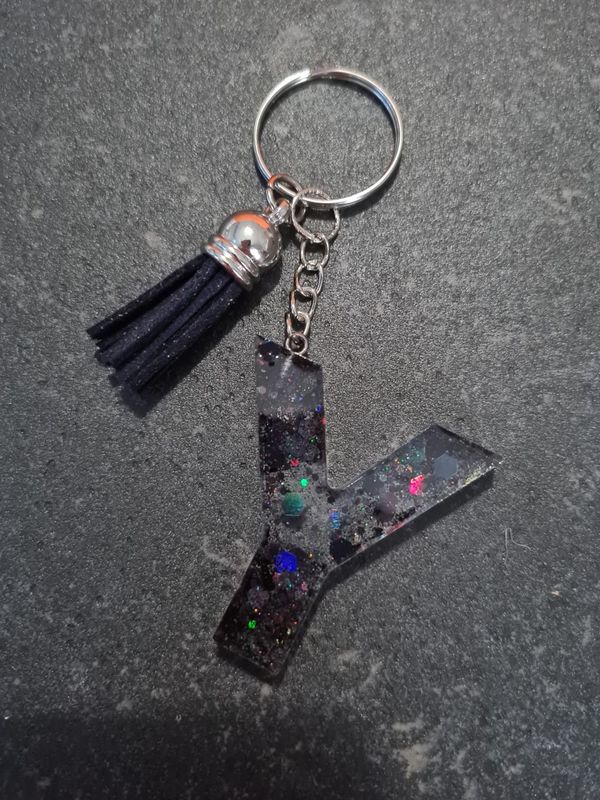 Y - Black Glitter