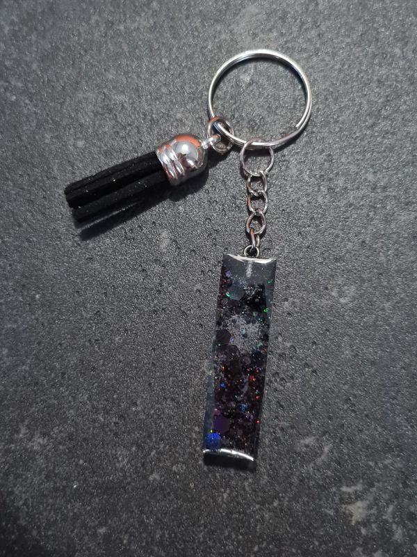 I- Black Glitter