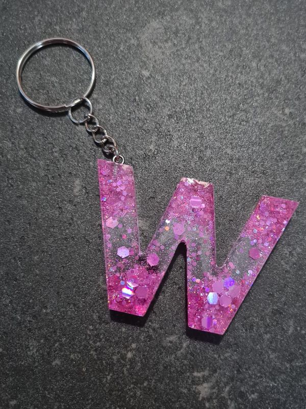 W - Pink Glitter