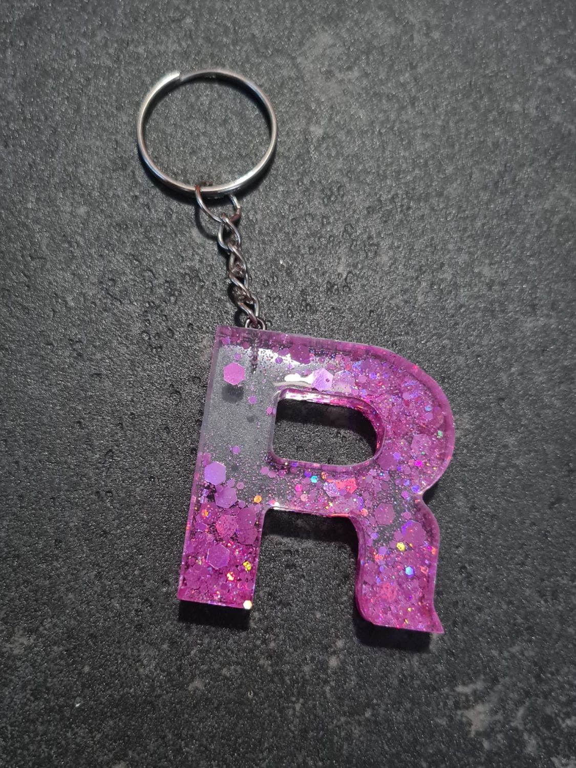 R - Pink Glitter