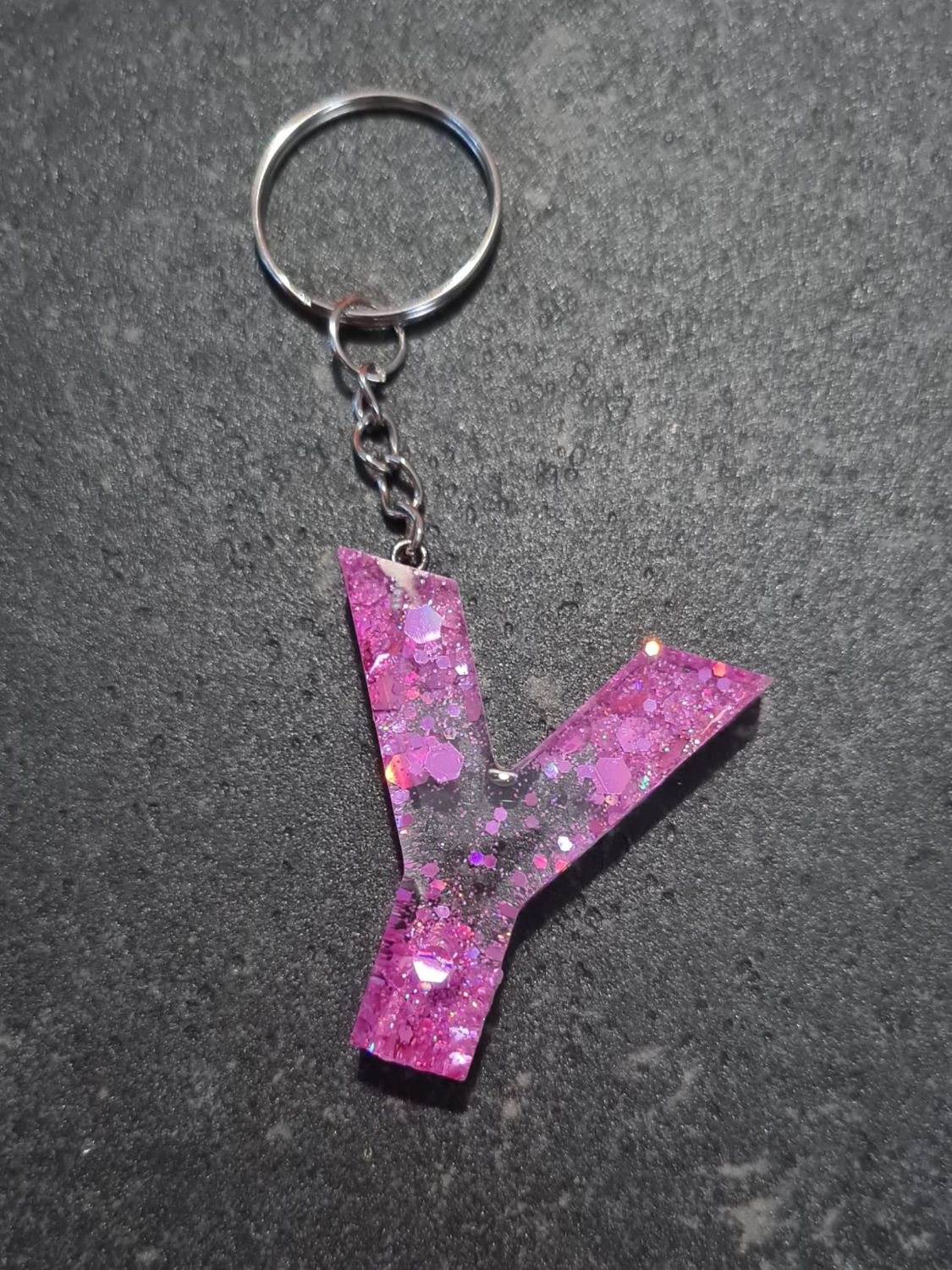 Y - Pink Glitter