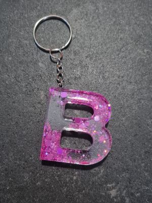 B - Pink Glitter