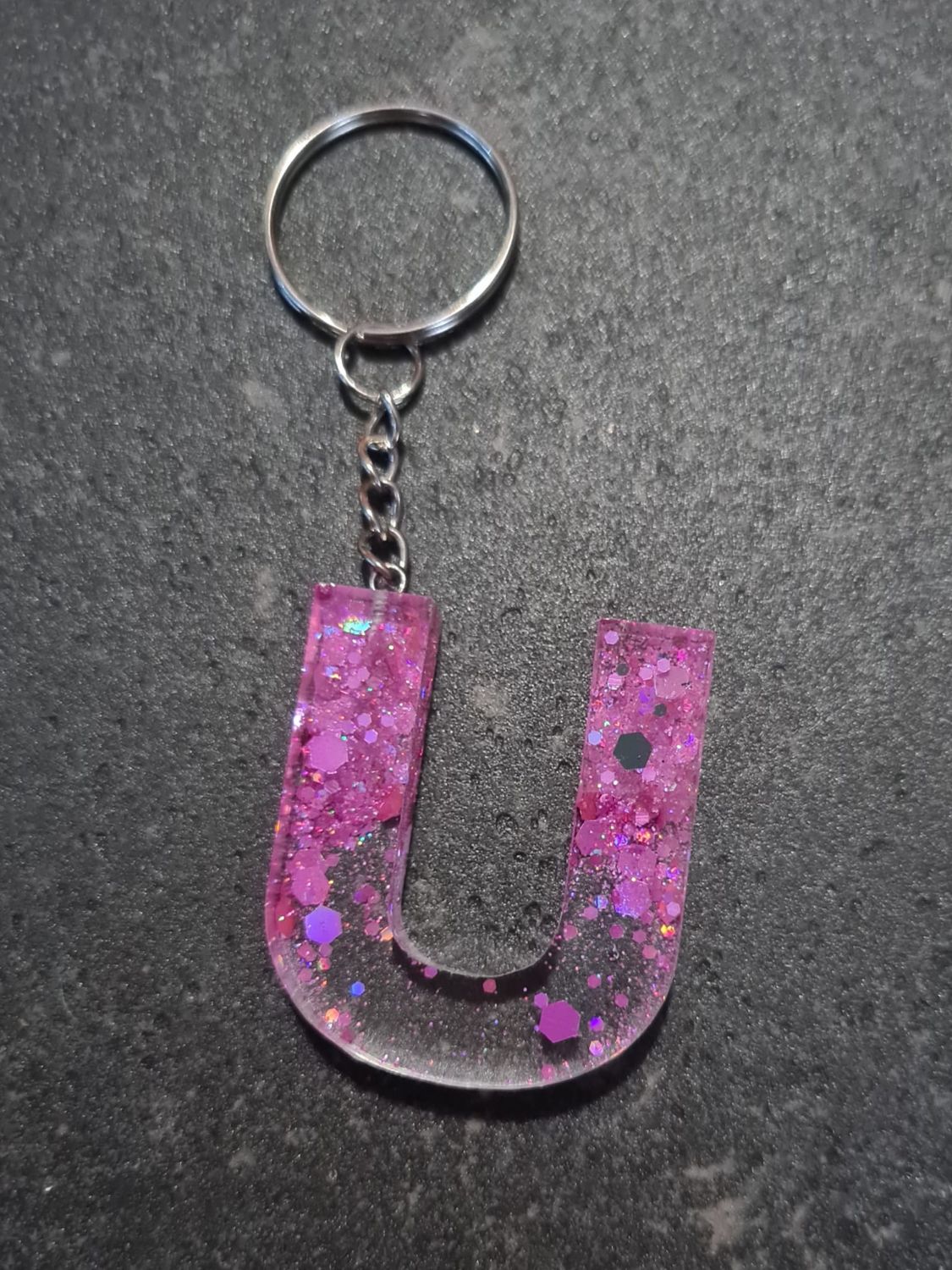 U - Pink Glitter