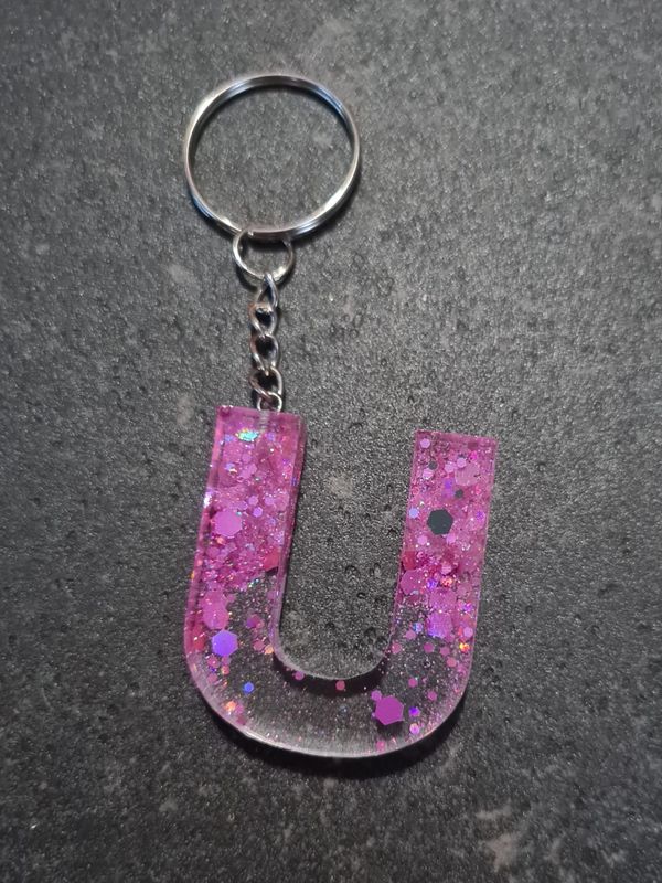 U - Pink Glitter