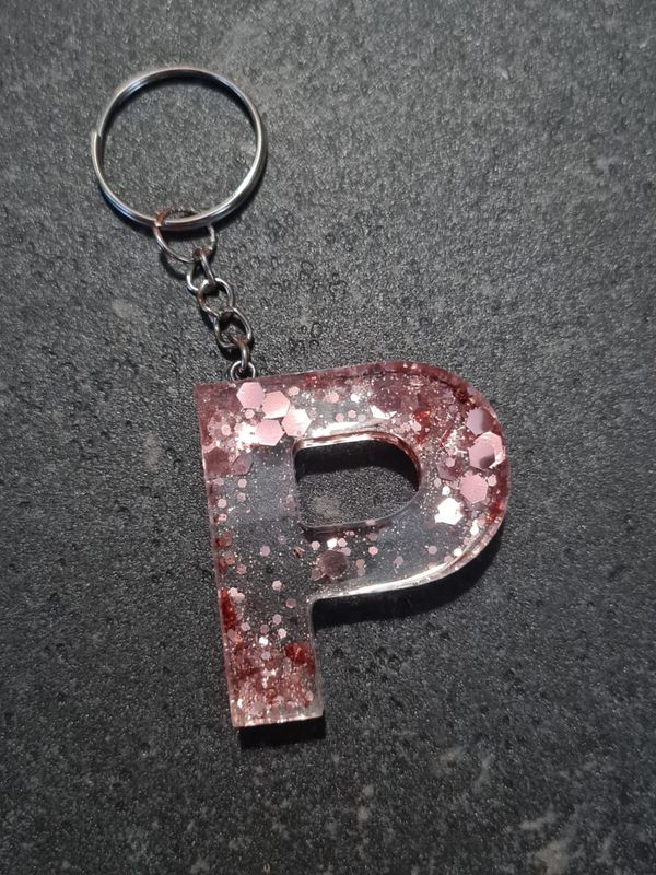 P - Champagne Glitter