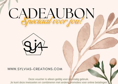 Cadeaubon ’Speciaal voor jou!’