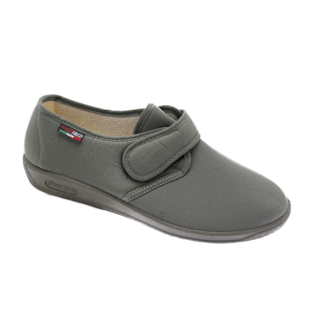 Gaviga Falco 193 pantofola in cotone elasticizzato safari a strappo