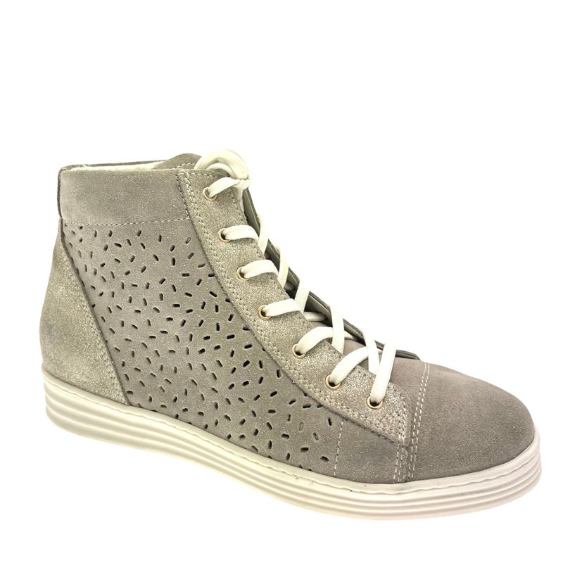 Loren C3689 scarpa donna sneaker ortopedica tortora