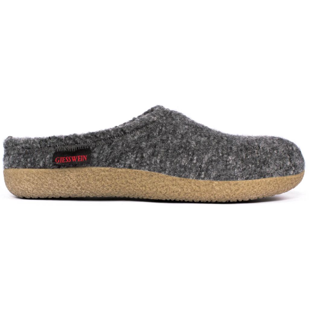 Giesswein VEITSCH 52/10/47848 ciabatta unisex  grigio plantare estraibile