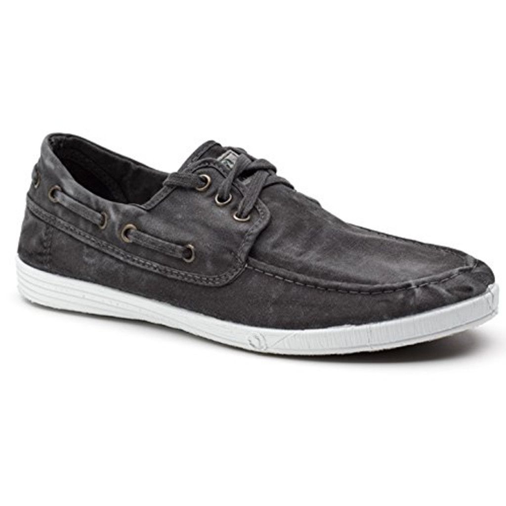 NATURAL WORLD ECO 303E 623 scarpa uomo in  cotone grigio enz