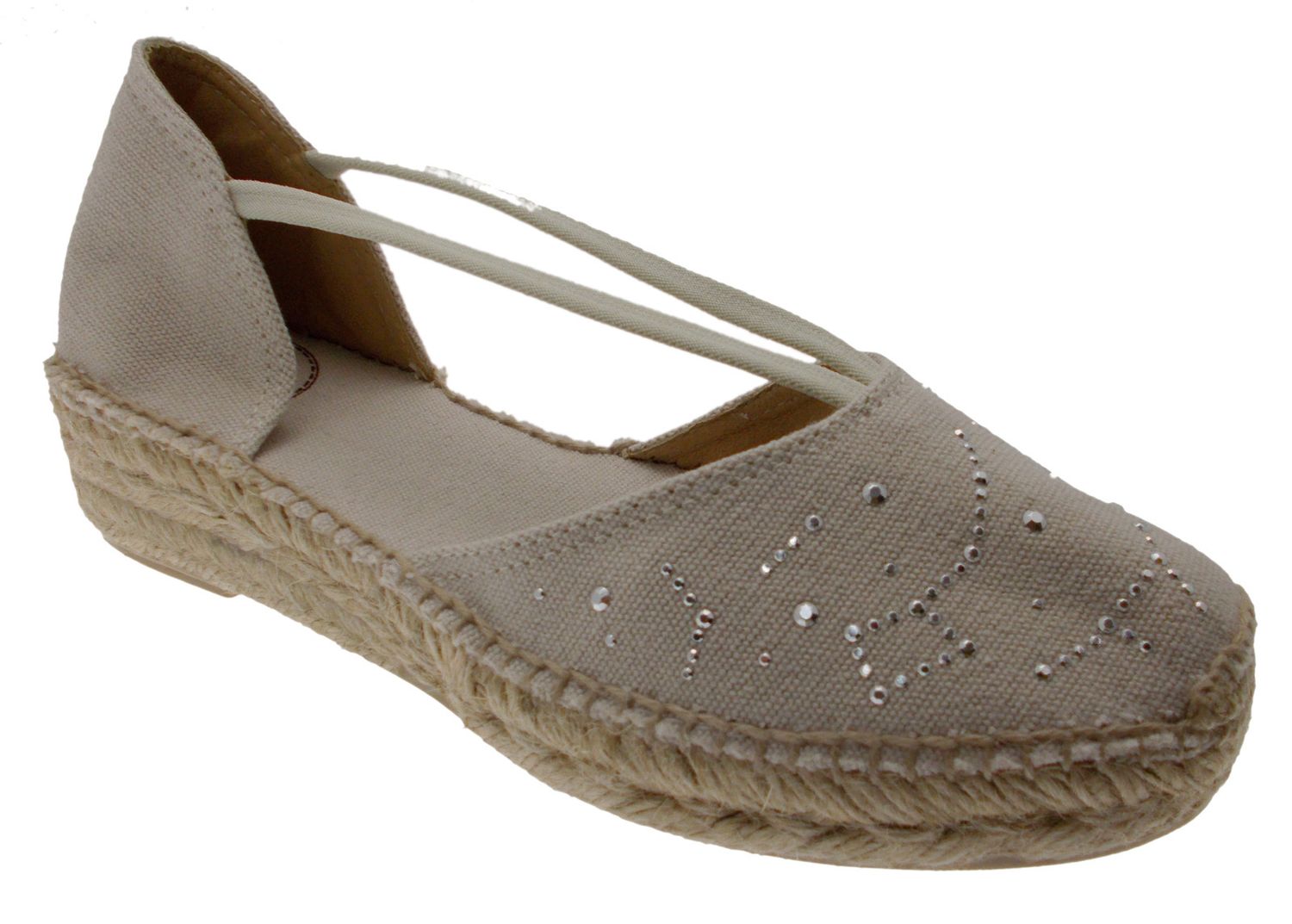 Toni Pons ERLA -TR scarpa sandalo beige cru espadrillas