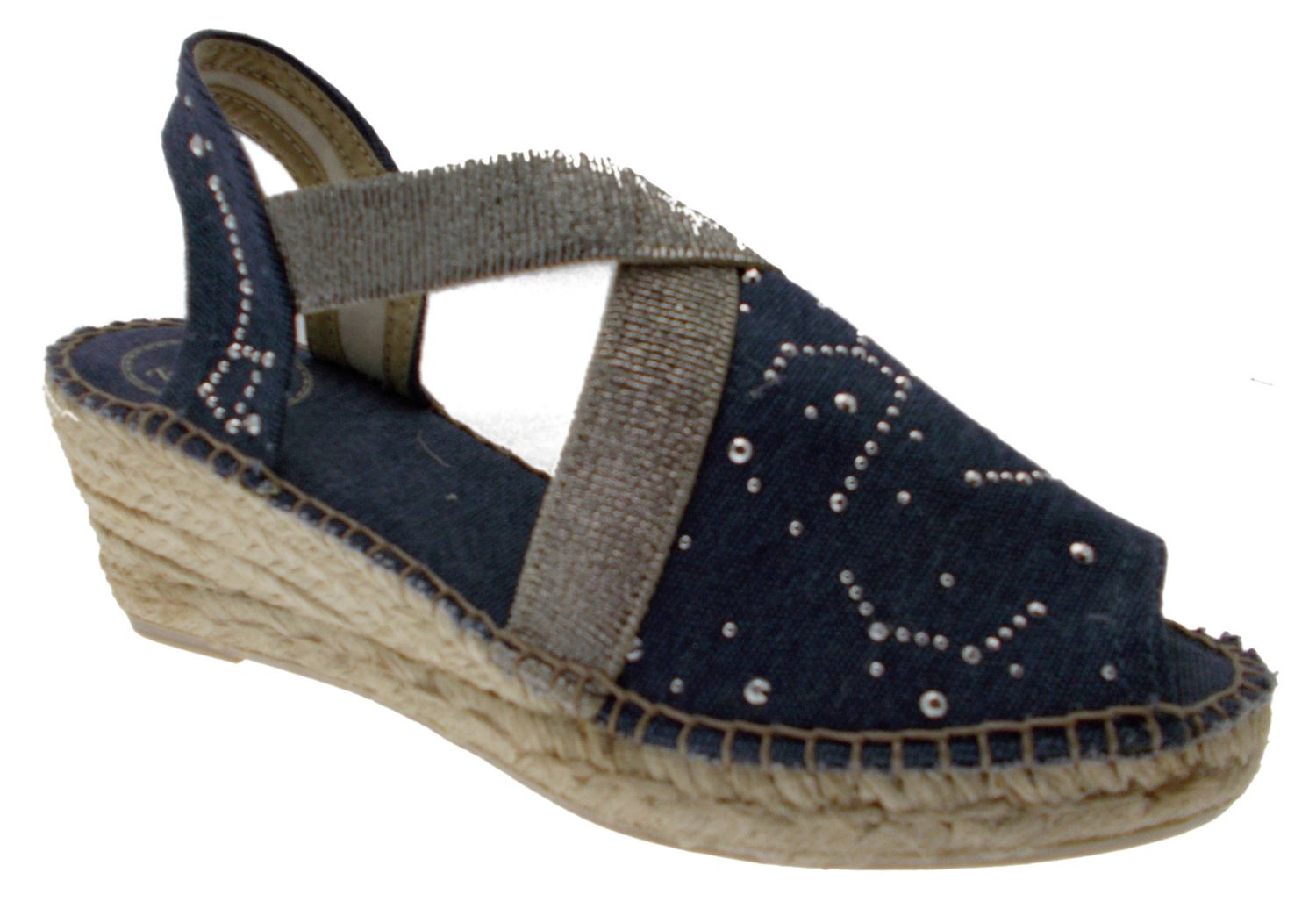 Toni Pons BREDA -TR sandalo donna corda blu mari  espadrillas