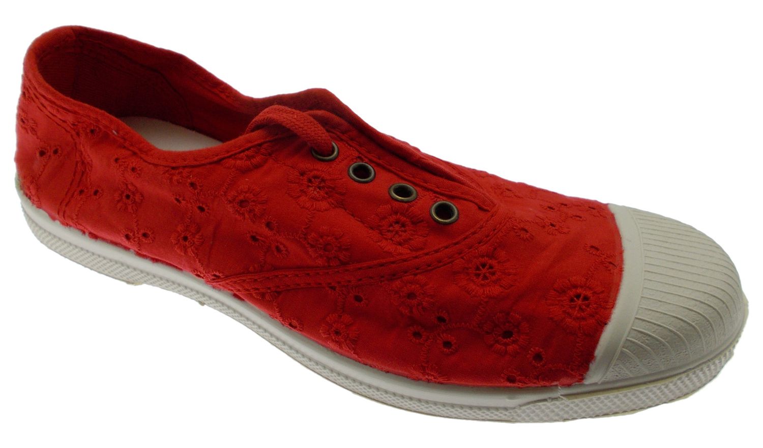 NATURAL WORLD ECO 120 502 tennis cotone eco tela sangallo rosso vegan shoes