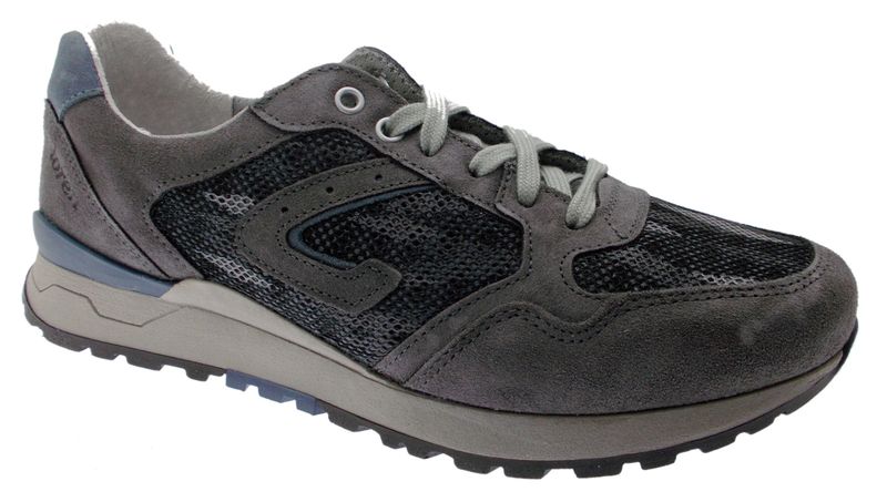 LOREN G0312  sneaker ortopedica grigia multicolor plantare