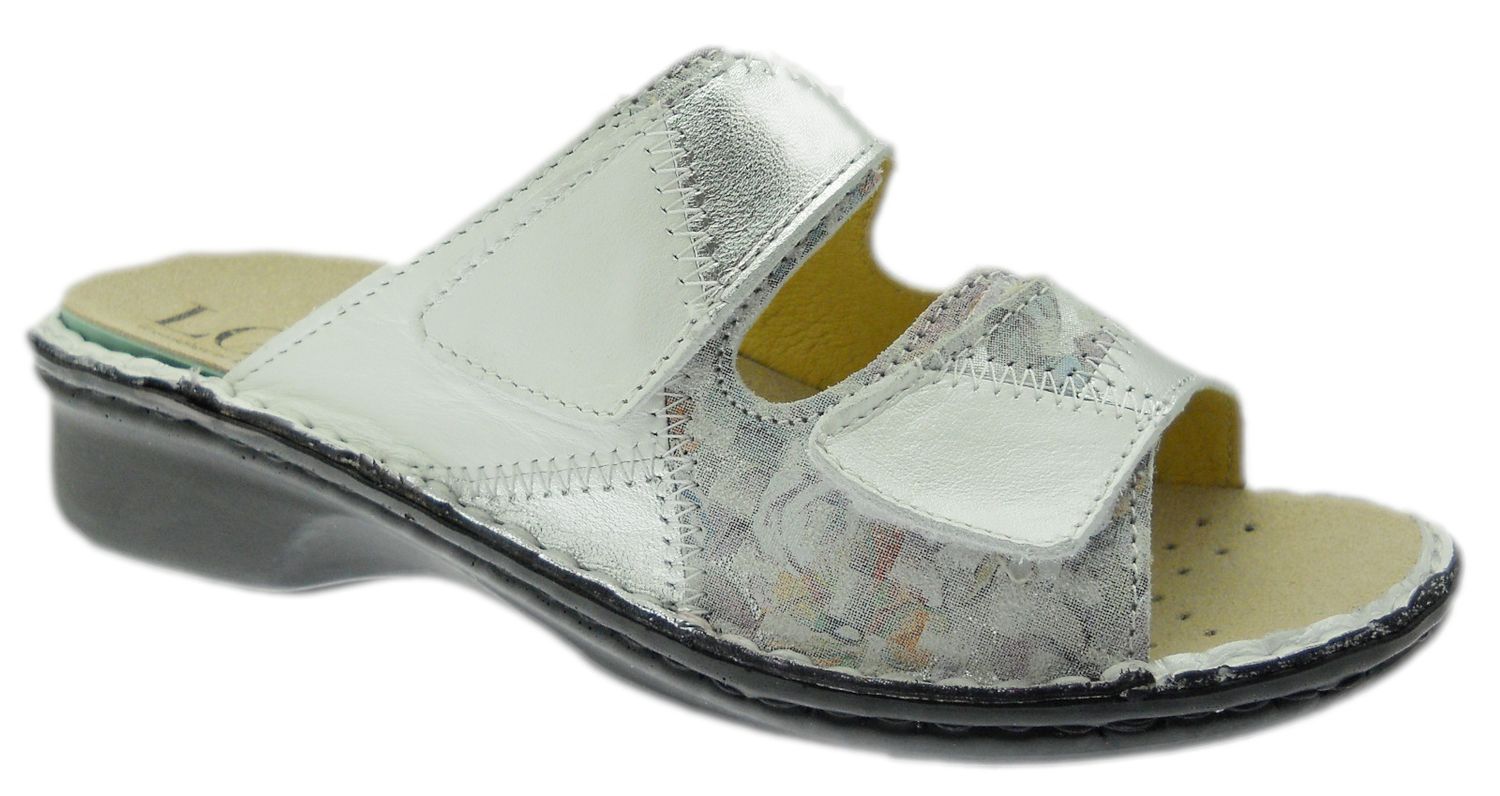 LOREN M2768 ciabatta ortopedica grigio multicolor regolabile