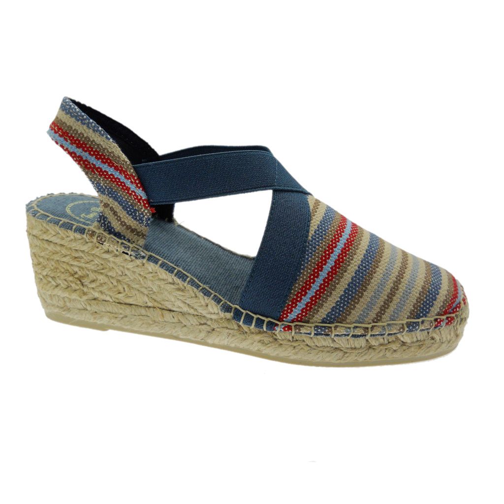 Toni Pons TARBES texa espadrillas multicolore righe